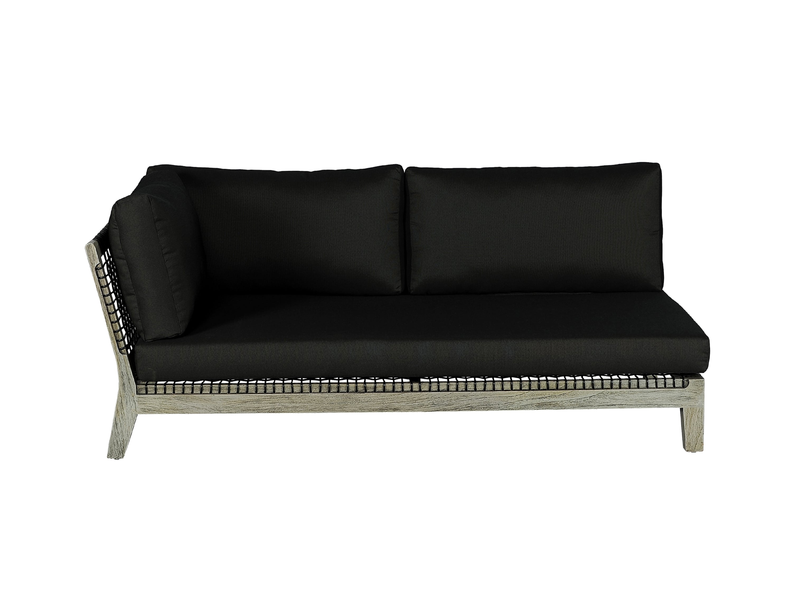 Правый / левый модуль для секционного дивана из тикового дерева cbdesign Венская модульная ARCH-00096006 - Вид №36