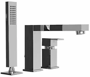 NOKEN Комплект для ванны на 3 отверстия с переключателем Irta