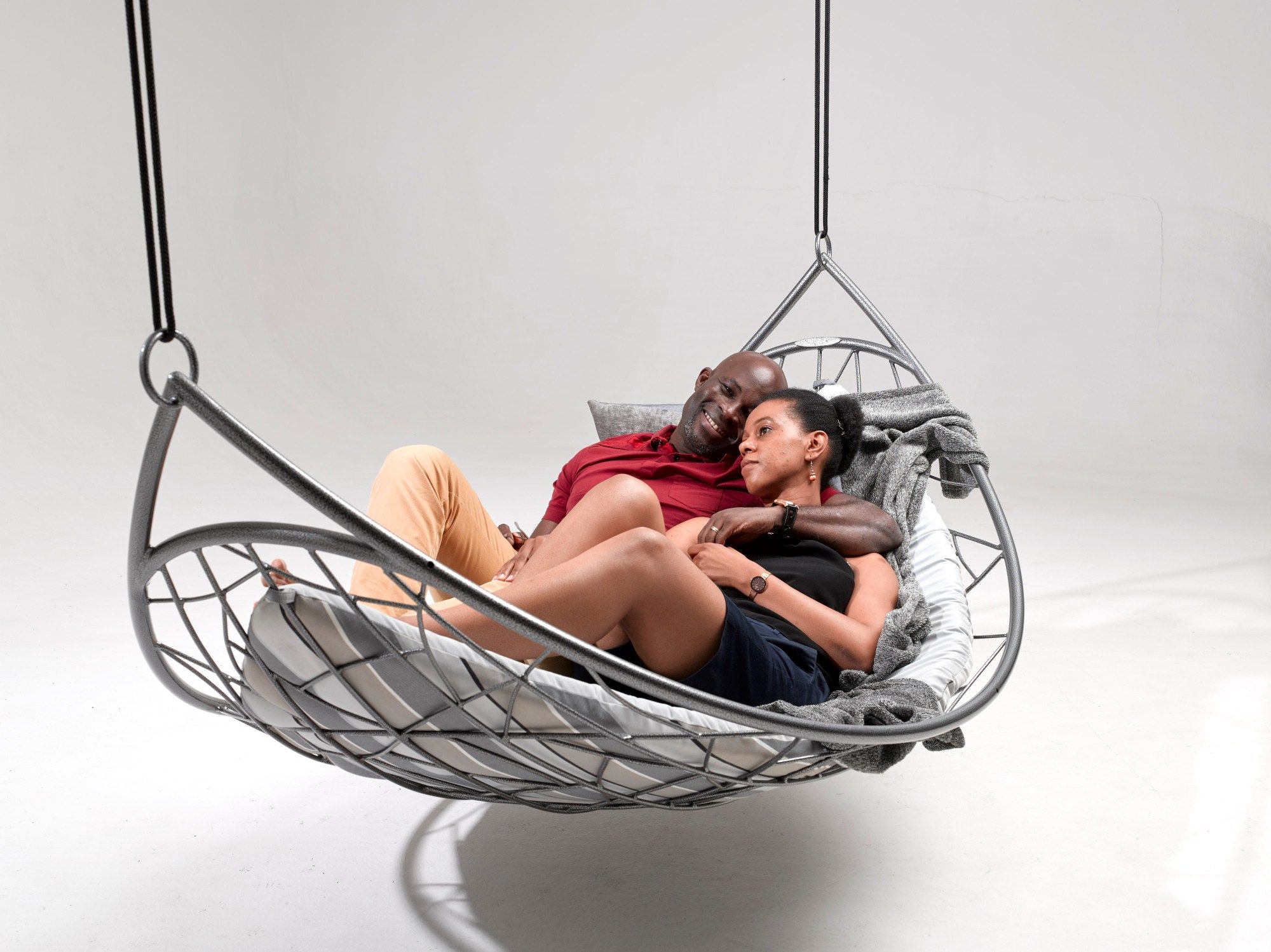 2-местный стальной гамак с порошковым покрытием Studio Stirling MELON ARCH-00124015 - Вид №15