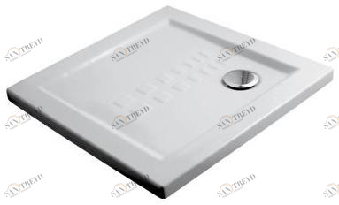 Olympia Ceramica Квадратный нескользящий керамический душевой поддон Ibis sun-id-1433822