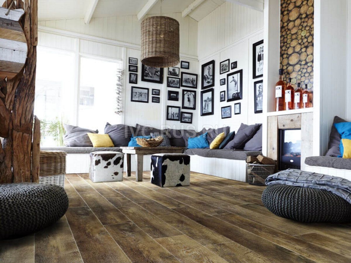 Линолеум полукоммерческий SUPER WOODLiKE - СУПЕР ВУДЛАЙК i309440 IVC-RUS  - Вид №1