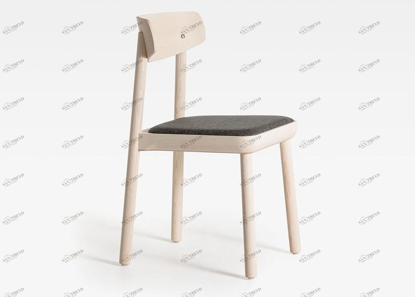 SIPA Стул ясеня со встроенной подушкой Isa sun-id-1477292