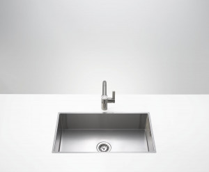 38101000-86 Одинарная мойка - нержавеющая сталь бархатная Dornbracht Кухонные раковины из нержавеющей стали, сатинированные