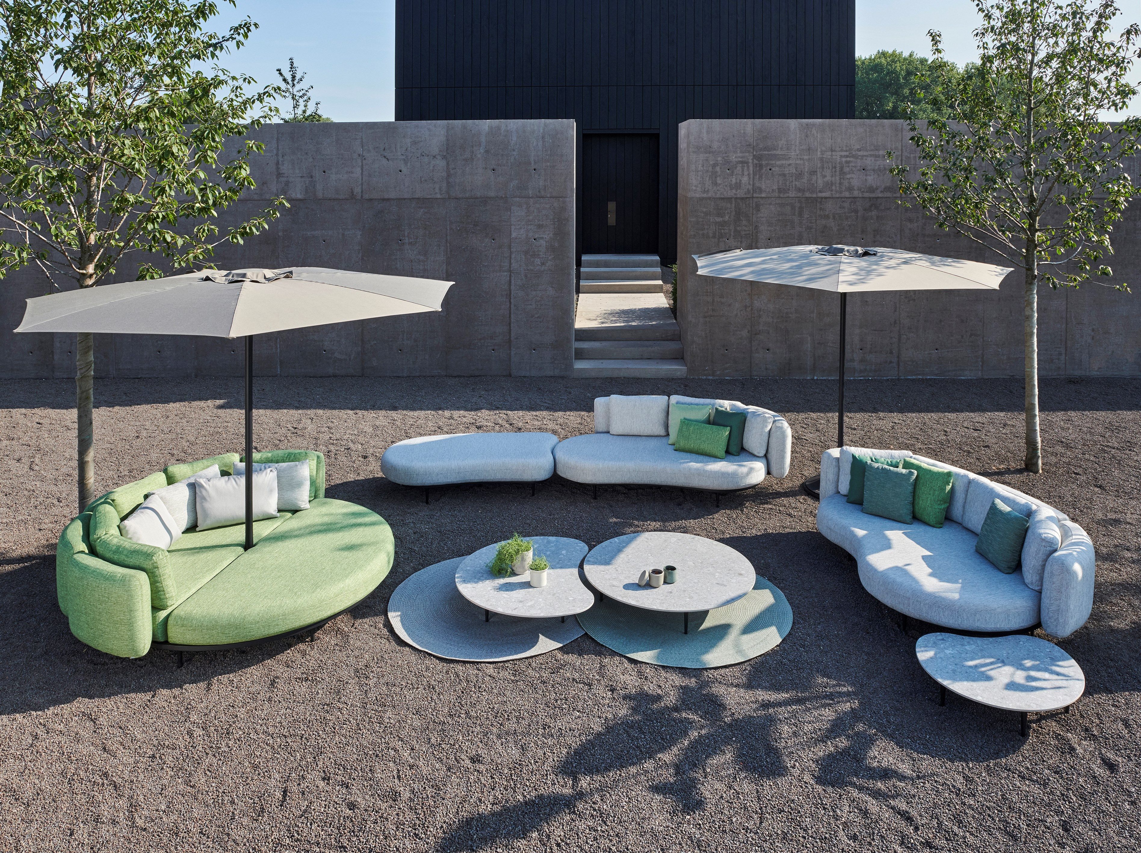 Ткань круглая Садовая кровать Royal Botania Organix Lounge ARCH-00138405 - Вид №6