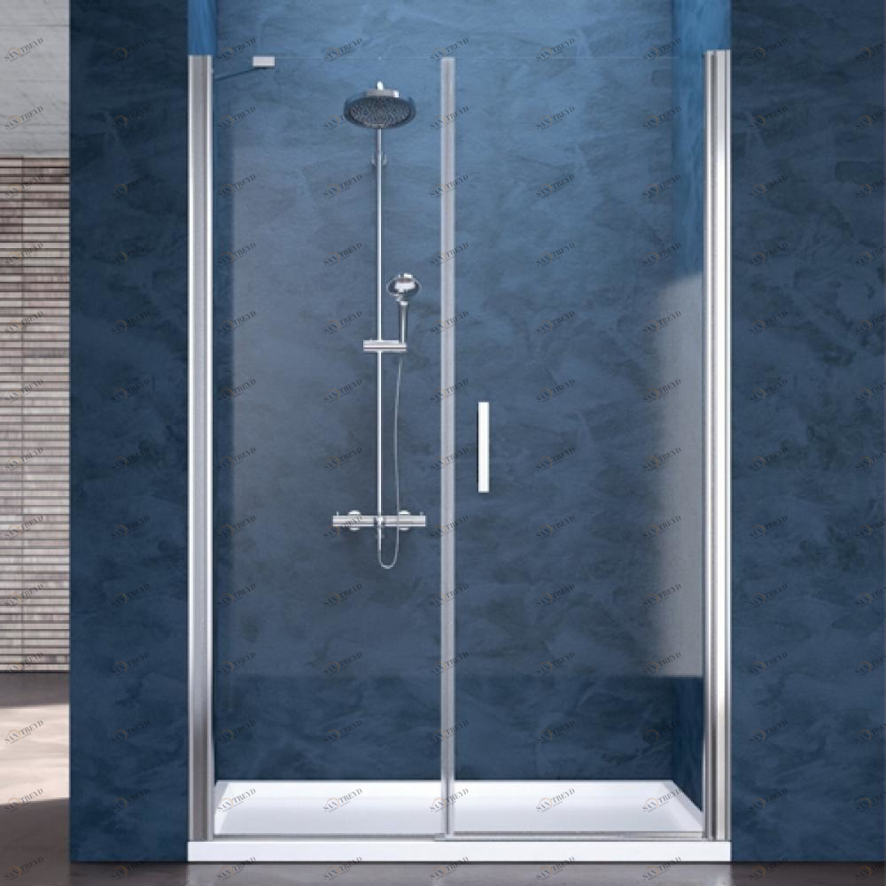 Душевое ограждение Ray RANF 130 см Karolitalia BLUBLEURAYRANF130