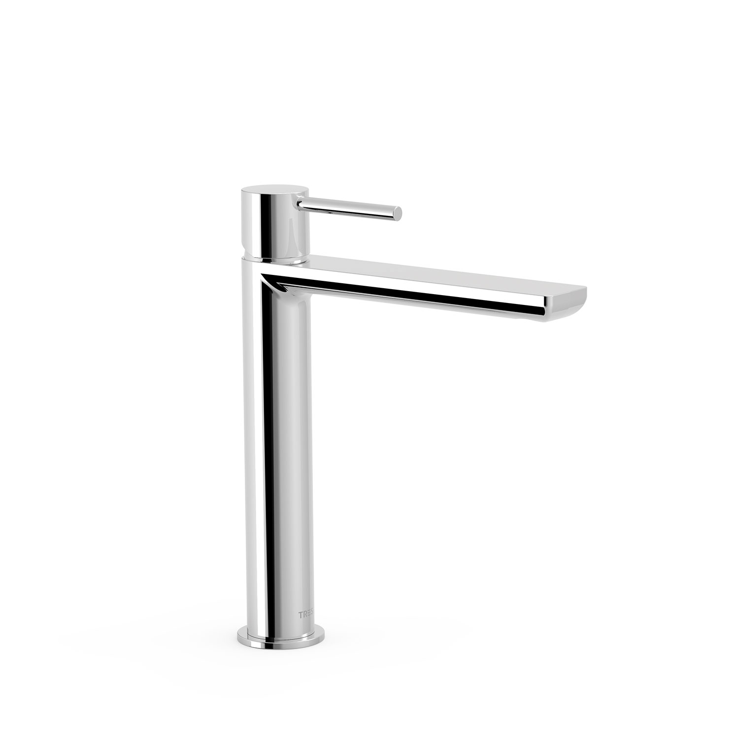 МАКСИМАЛЬНО Высокий смеситель для умывальника с одной ручкой-06220304 TRES 