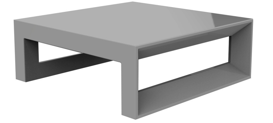 009206 Столик 60x60 Vondom Frame - Вид №6