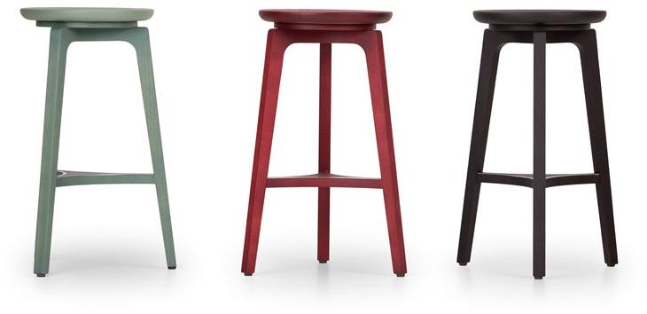 True Design Высокий табурет из массива дерева Tod Td 100h - Вид №6