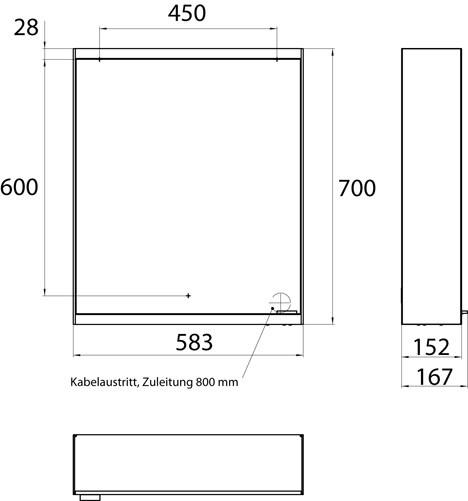 Emco Bad Зеркало в ванной со встроенной подсветкой Prime sun-id-1455314 - Вид №8