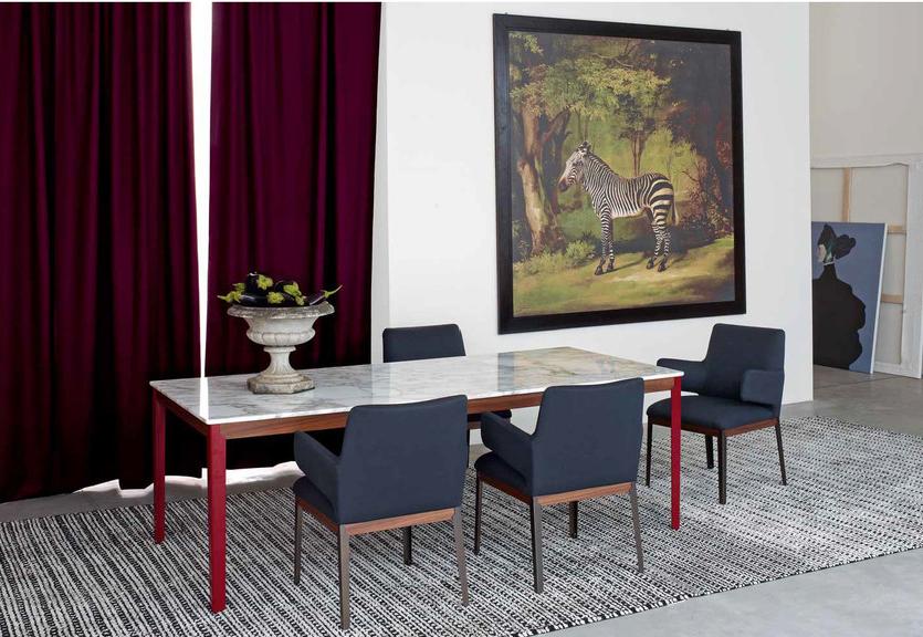 arflex Прямоугольный мраморный стол Hug sun-id-1463041 - Вид №2