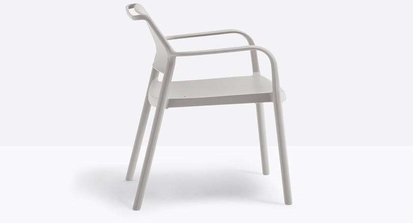 Pedrali Штабелируемое кресло из полипропилена с подлокотниками Ara sun-id-1371517 - Вид №2