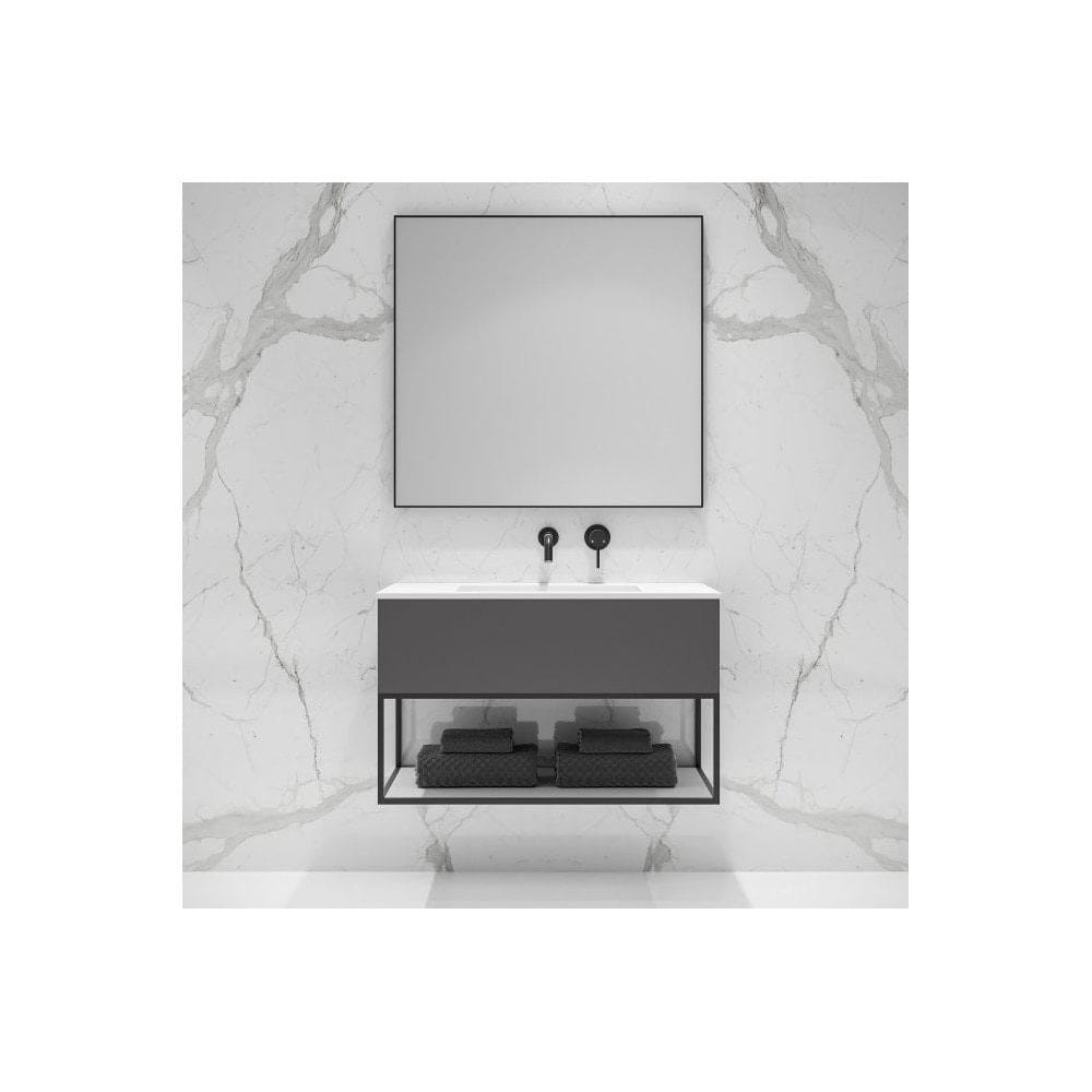 Прямоугольное зеркало с рамой стены LUSSO Luxe ARCH-00052298 - Вид №4