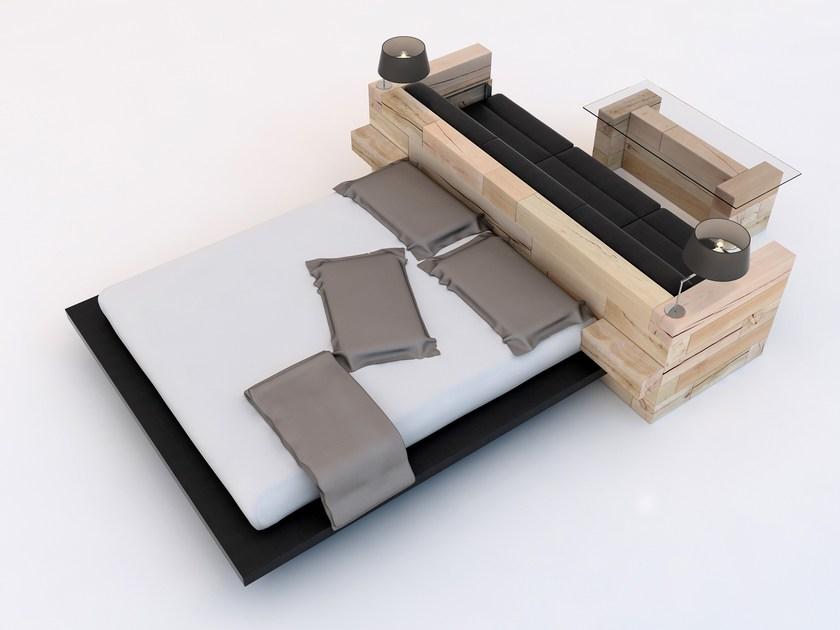 CRAFTWAND Двуспальная кровать из бука Craftwand® sun-id-1455017 - Вид №4