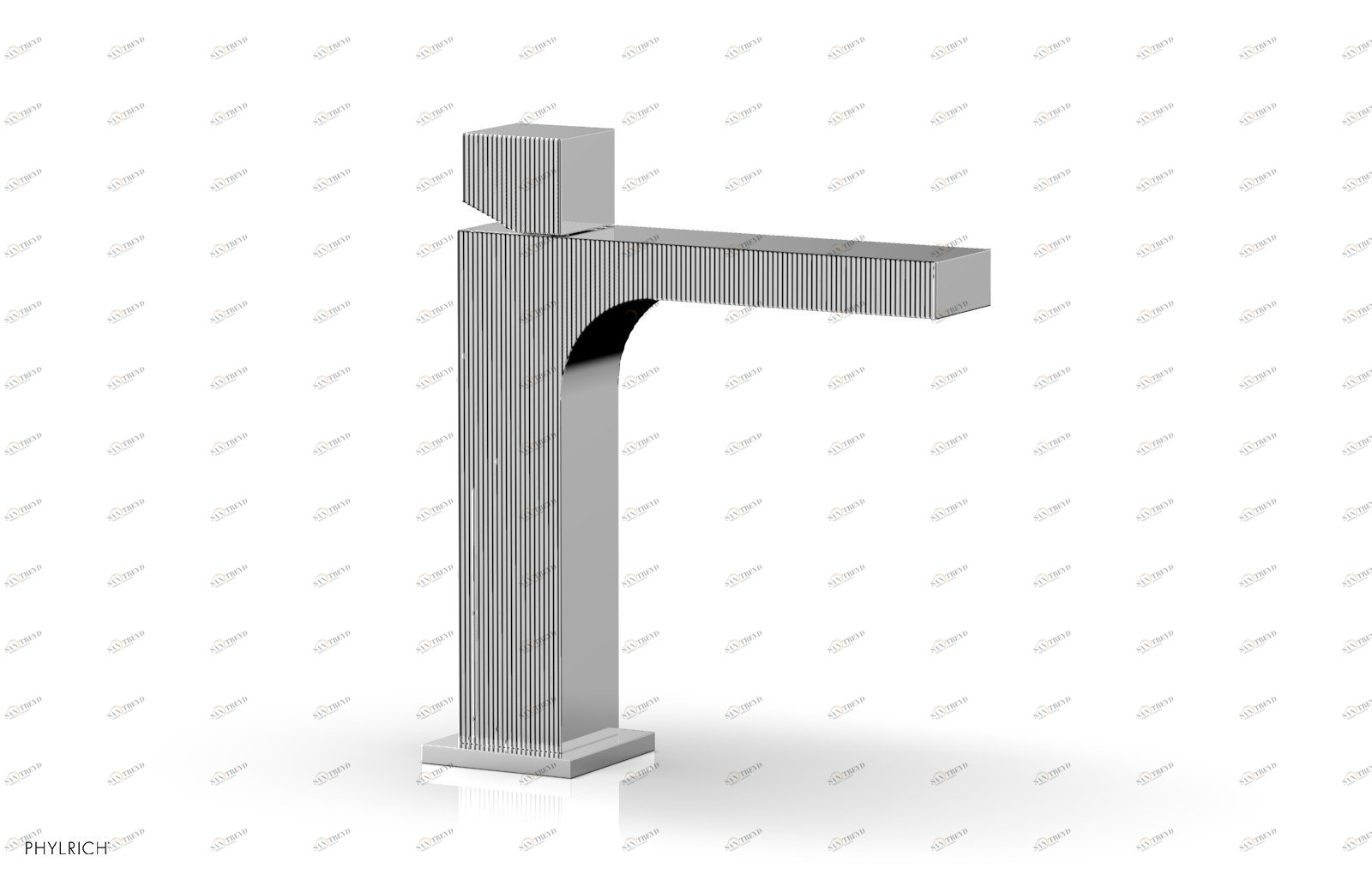 Комплект и ручки STRIA Phylrich  291-08-026 Хромированный 
