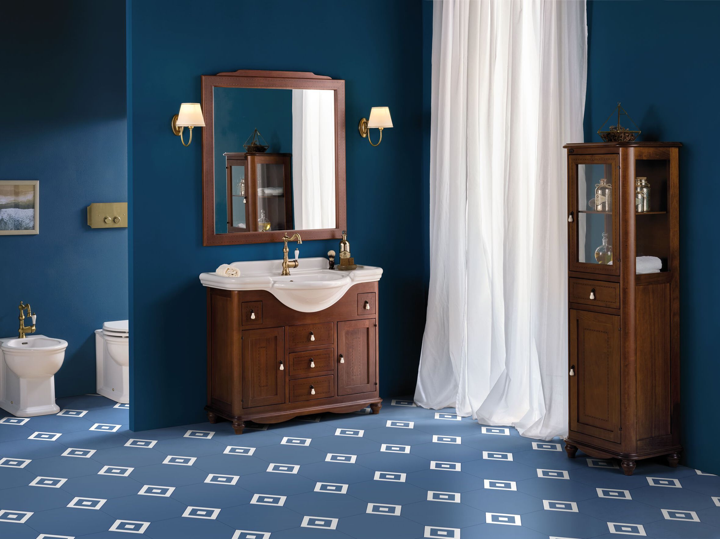 Напольный умывальник с ящиками Gaia Mobili Classic ARCH-00032054