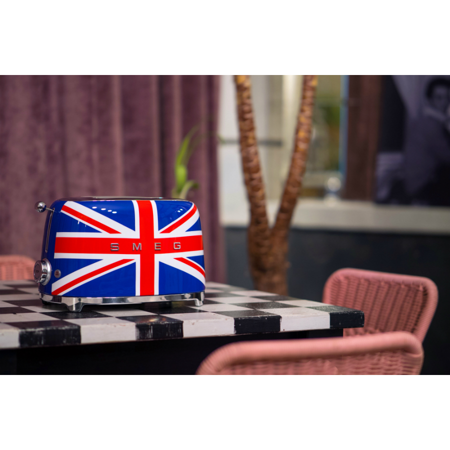 Тостер на 2 ломтика TSF01, британский флаг Smeg TSF01UJEU - Вид №9
