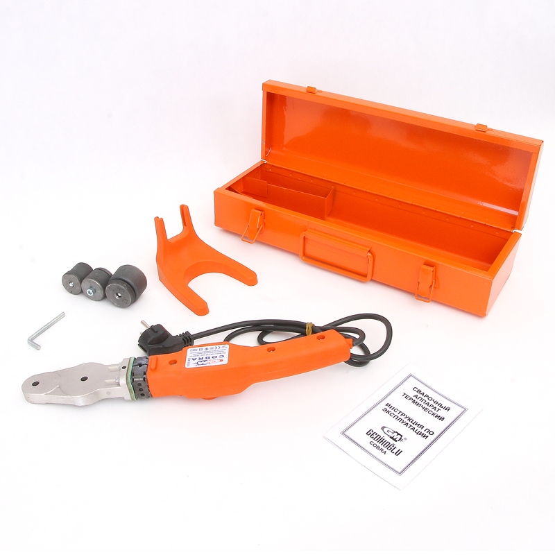 Набор монтажный GM Cobra MINI для сварки PPR-труб 750 Вт 16-32 мм, насадки 20-32 мм GM0009 - Вид №2