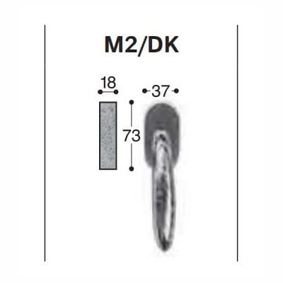 Бронзовая оконная ручка DK GIARA ART DESIGN-BRONZE Овальный ARCH-00053696 - Вид №2