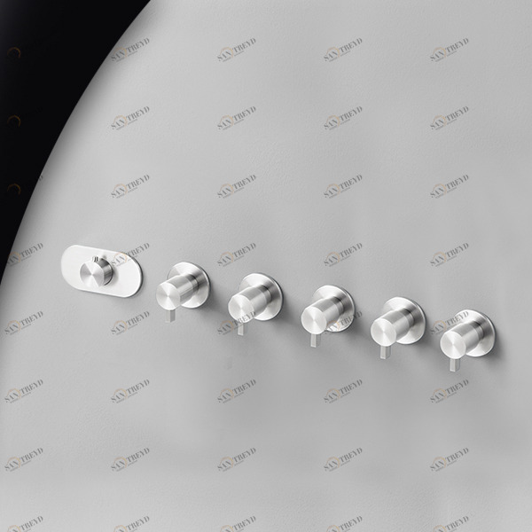 Термостат для душа сталь глянцевая TOOX Radomonte TXQ58L