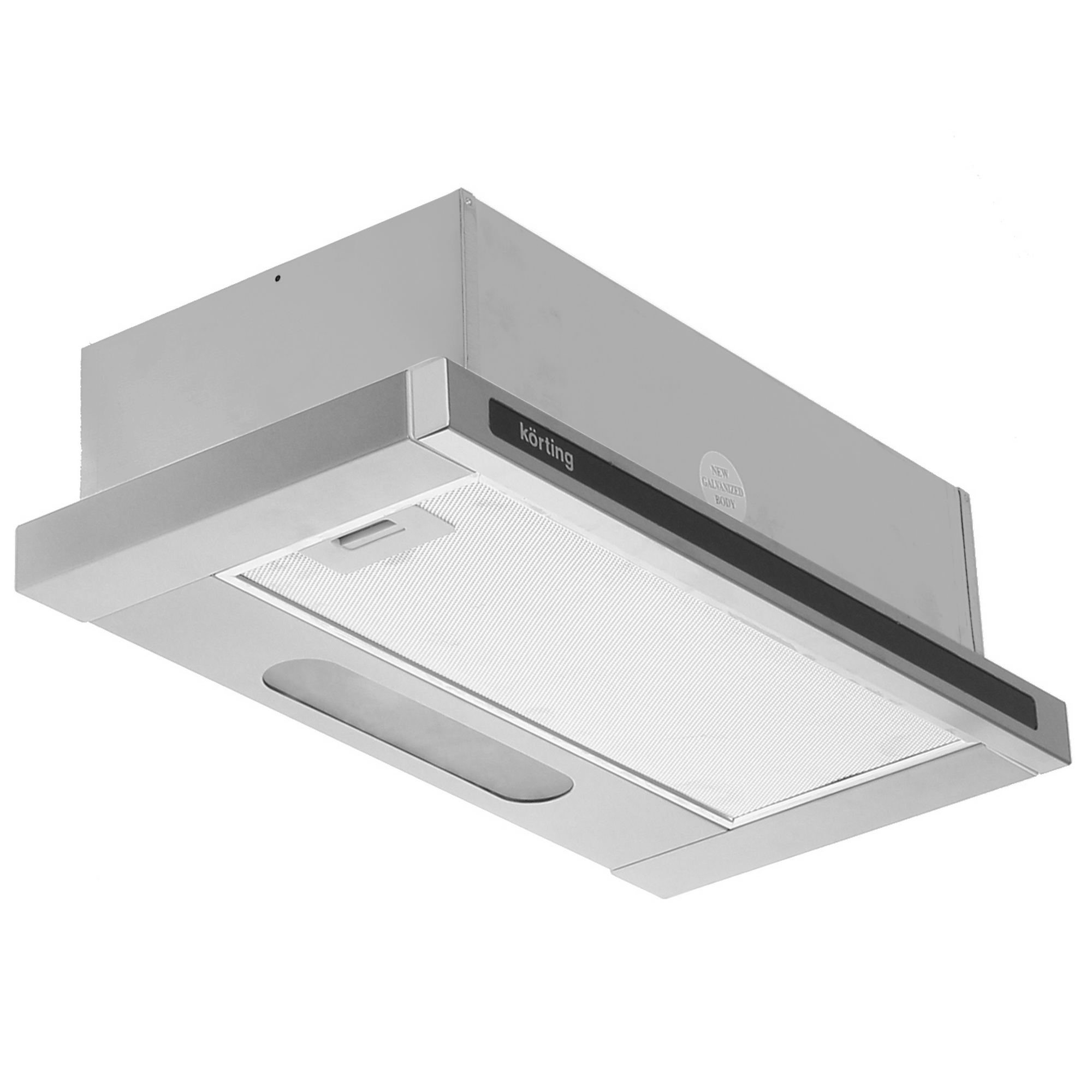 8169897 Вытяжка телескопическая Korting KHP 6637 GNX серебристый/черный STDN-0067649