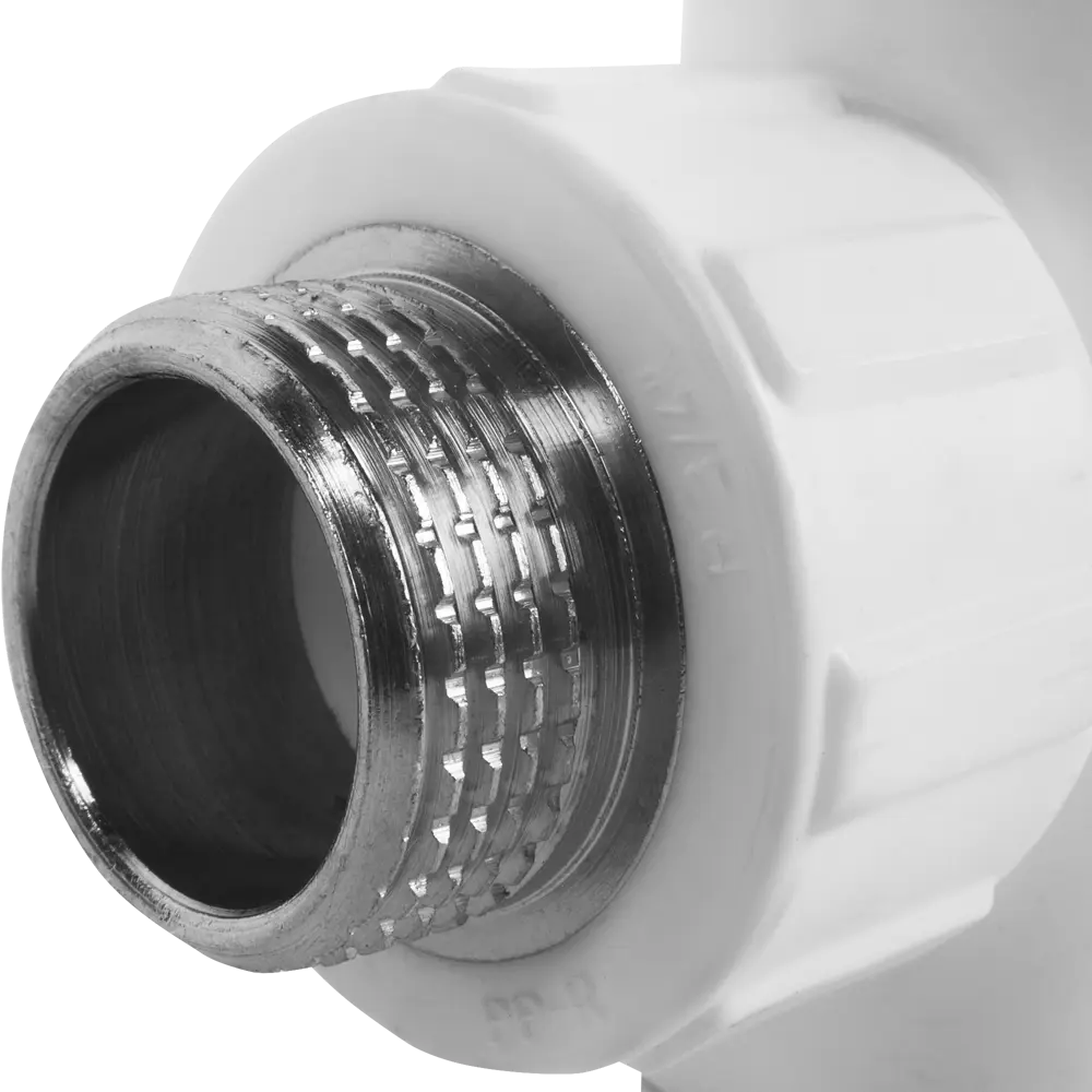 Тройник комбинированный ПОЛИТЭК 25 мм х 3/4" для систем водоснабжения 13565780 STLM-0003392 - Вид №1