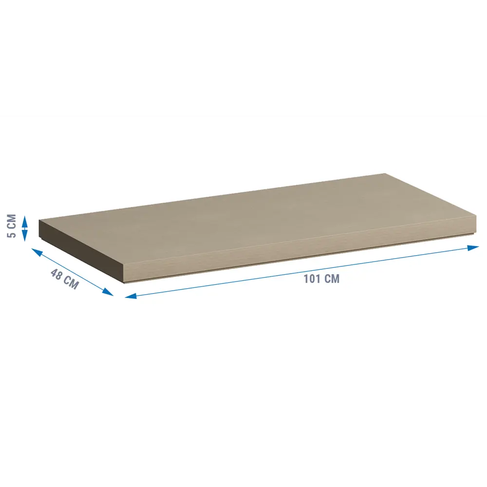 Столешница Santreyd Scandi для ванной из литьевого мрамора 83603360 STLM-0042382 - Вид №7