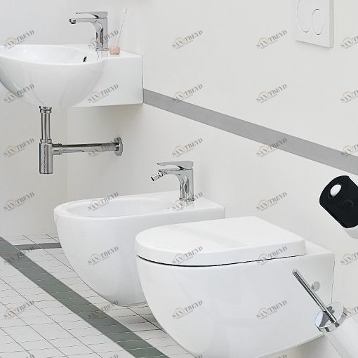 FLL002 Подвесная раковина настенная овальная ArtCeram  белая 