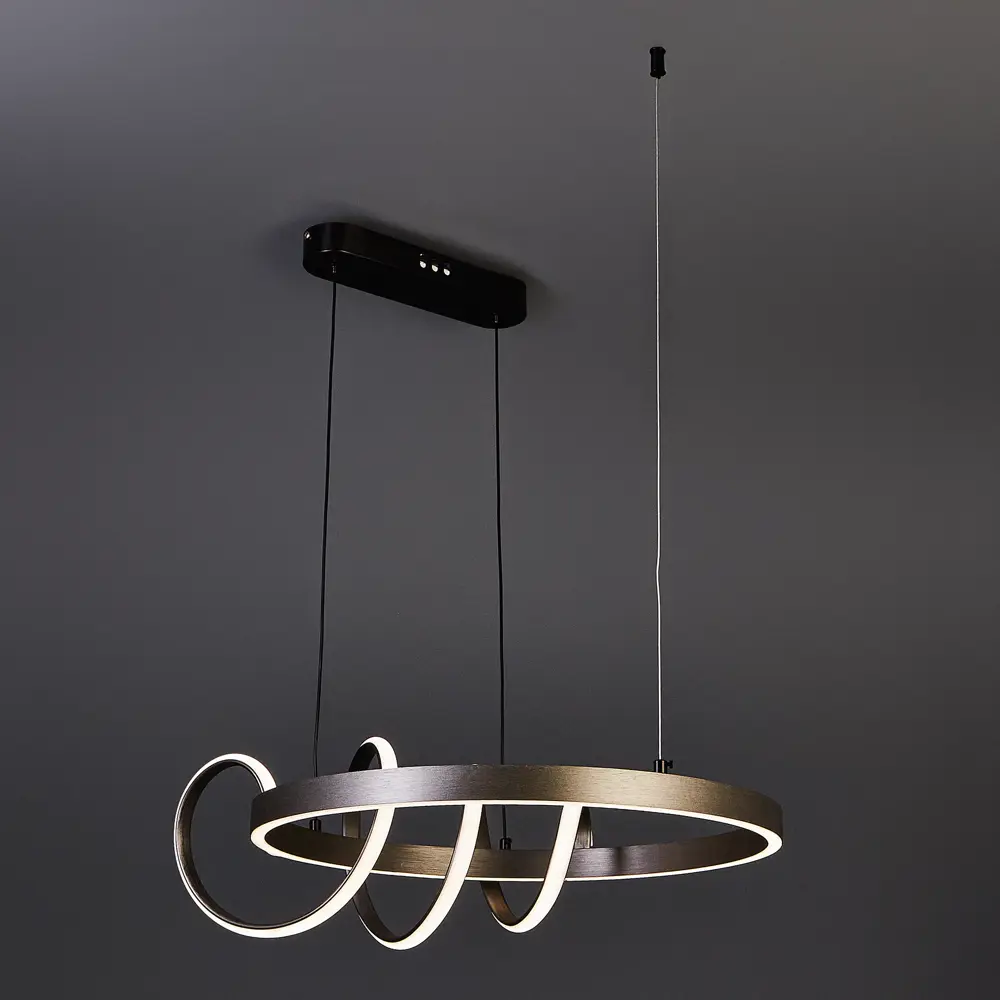 Люстра SCHAFFNER Piano — современная подвесная с пультом управления 89357943 STLM-1374582 - Вид №3