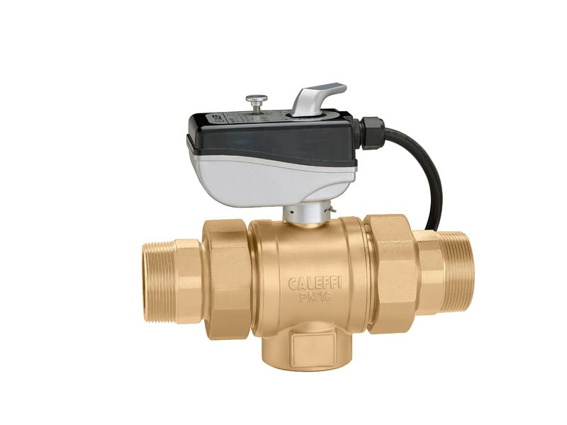 Трехходовой моторизованный шаровой кран CALEFFI 638 ARCH-00144901 - Вид №1