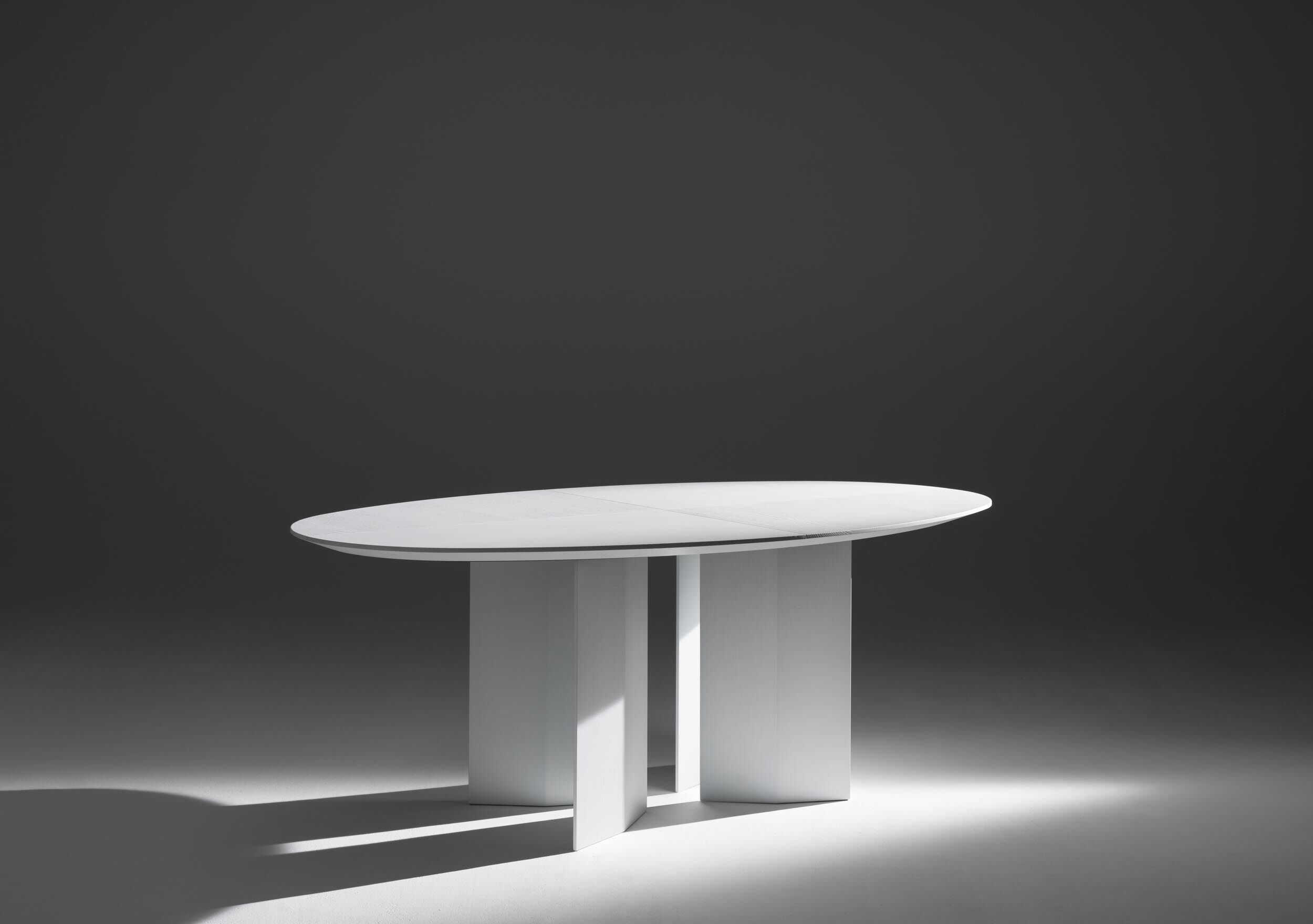 Деревянный овальный стол ALBEDO PRAIA ELLIPTICAL ARCH-00130381 - Вид №1