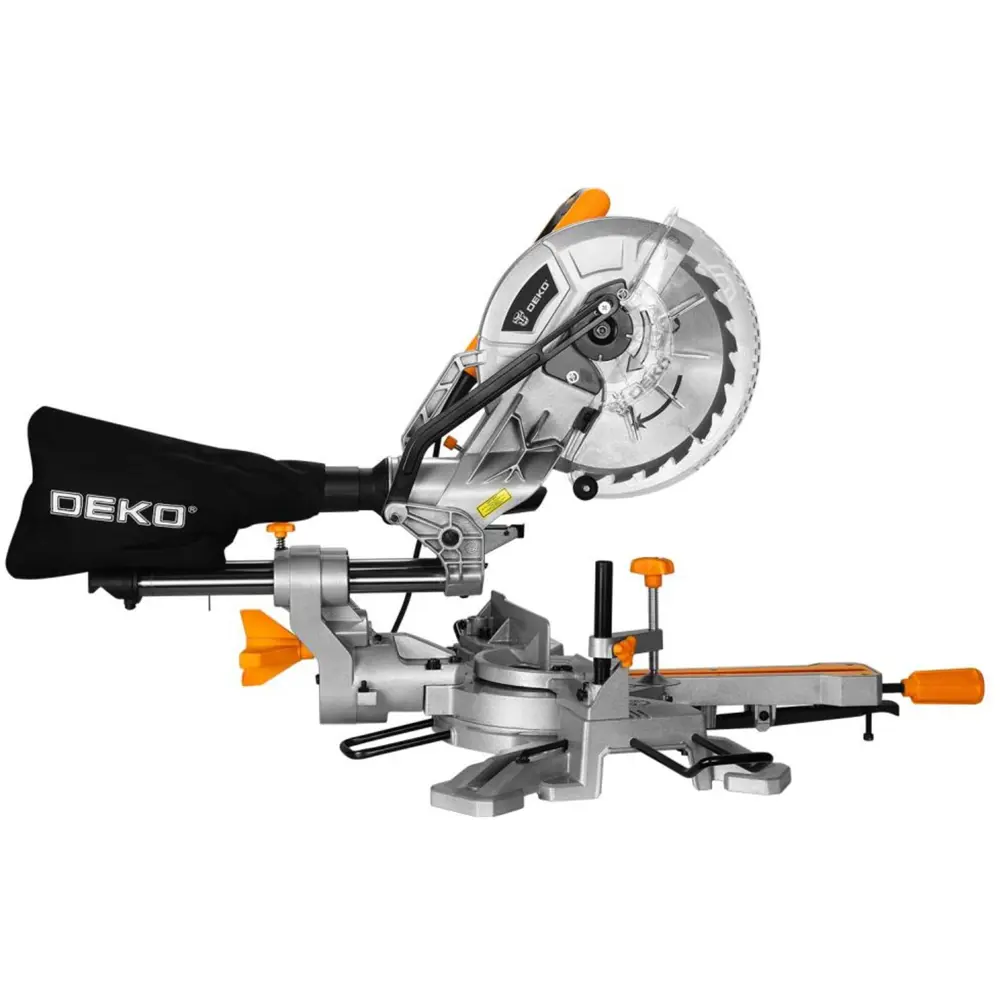Торцовочная пила DEKO DKMS255 - профессиональная точность резки под углом 89364045 STLM-0842917 - Вид №3
