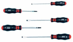 Würth Набор отверток, круглая, шт. / Шлицевая, 5 шт. Assortimenti cacciaviti 061392335