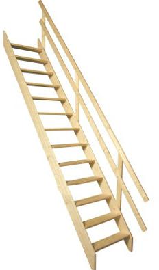 Fakro Открытая лестница из массива дерева sun-id-1501995 - Вид №1