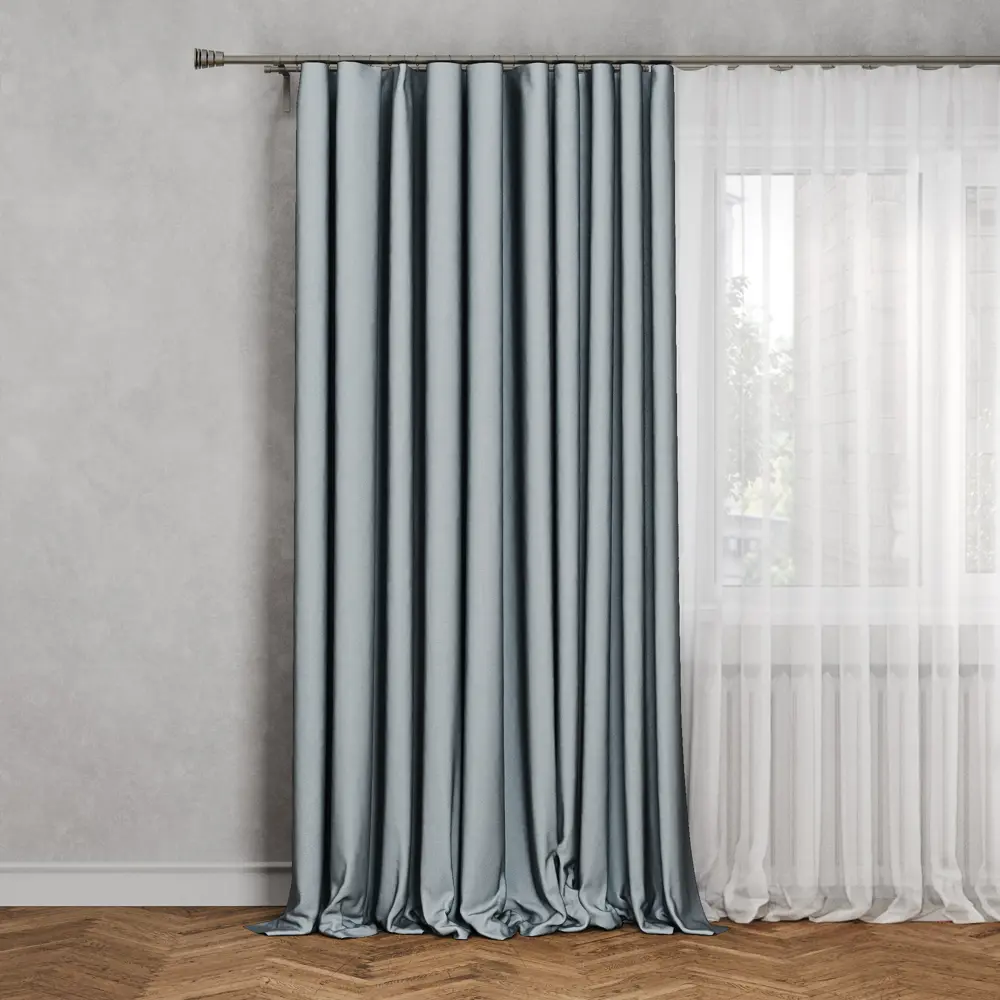 INSPIRE Looks: Готовая штора с эффектом затемнения 200x260 см 82735253 STLM-0035017