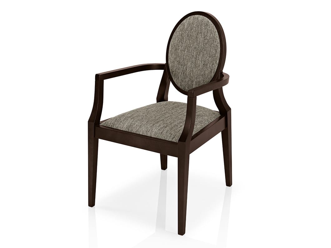 Тканевый стул с подлокотниками More Contract Monolisa ARCH-00083761 - Вид №1