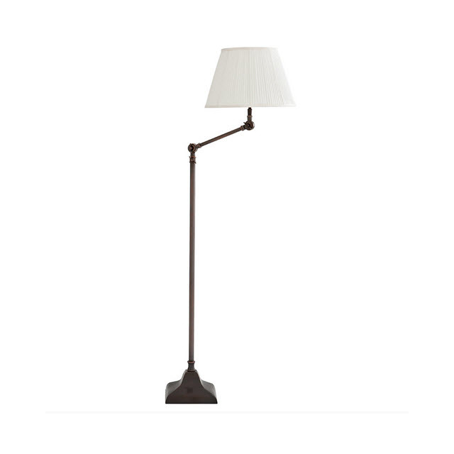 Напольная лампа Medea от Eichholtz Бронзовый 108082 EICHHOLTZ  059992 Белый;бронза  - Вид №1