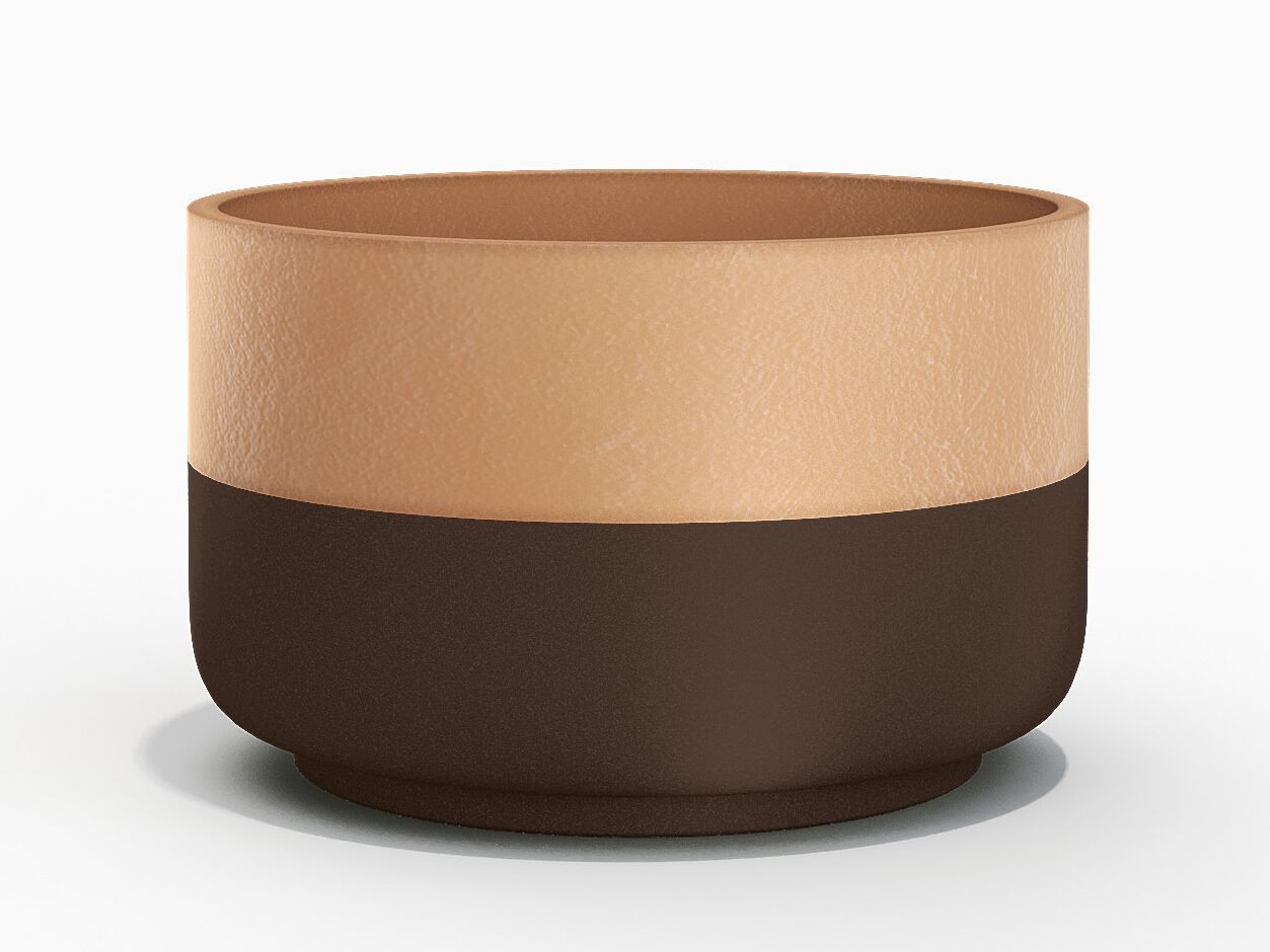 Круглый терракотовый садовый горшок YAAZ Kuva ARCH-00022673 - Вид №2