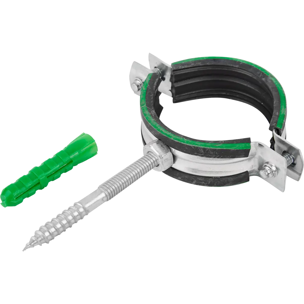 Хомут MAYER для надежного крепления труб с антивибрационной защитой 84858780 STLM-0056339