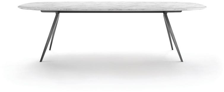 Flexform Овальный обеденный стол из мрамора Zefiro sun-id-1443851 - Вид №3