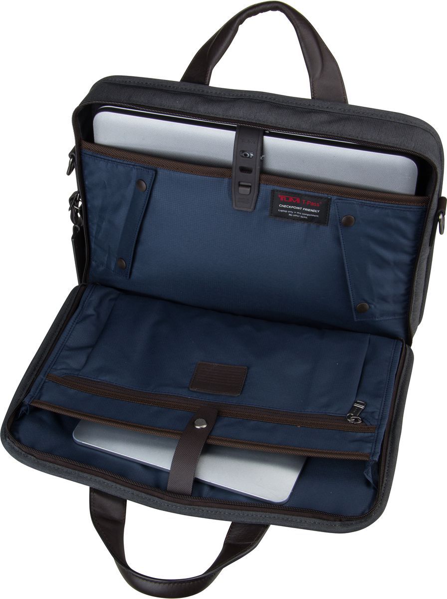 2603516D3 Сумка для ноутбука T-Pass Slim Brief Tumi Alpha 3  - Вид №3