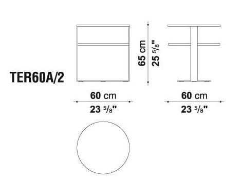 Круглый журнальный столик B&B Italia Эйлин ARCH-00043079 - Вид №6