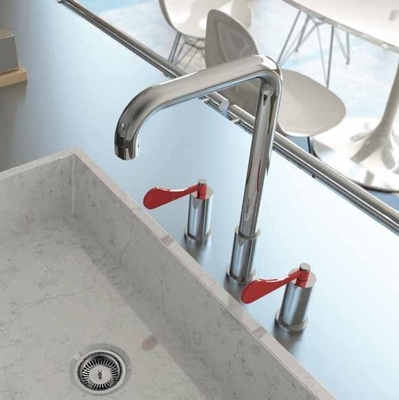 7526/0755 1 PAOLA &amp; THE KITCHEN Смеситель для кухни с хромированной ручкой цвет хром Mamoli PAOLA THE KITCHEN 38155 - Вид №1