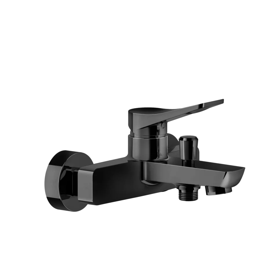 Смеситель для ванны 59013 706 Gessi Rilievo ЧЕРНЫЙ МЕТАЛЛ PVD 59013706