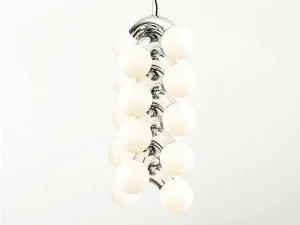 ANDlight Подвесной светильник из стали и стекла Vine