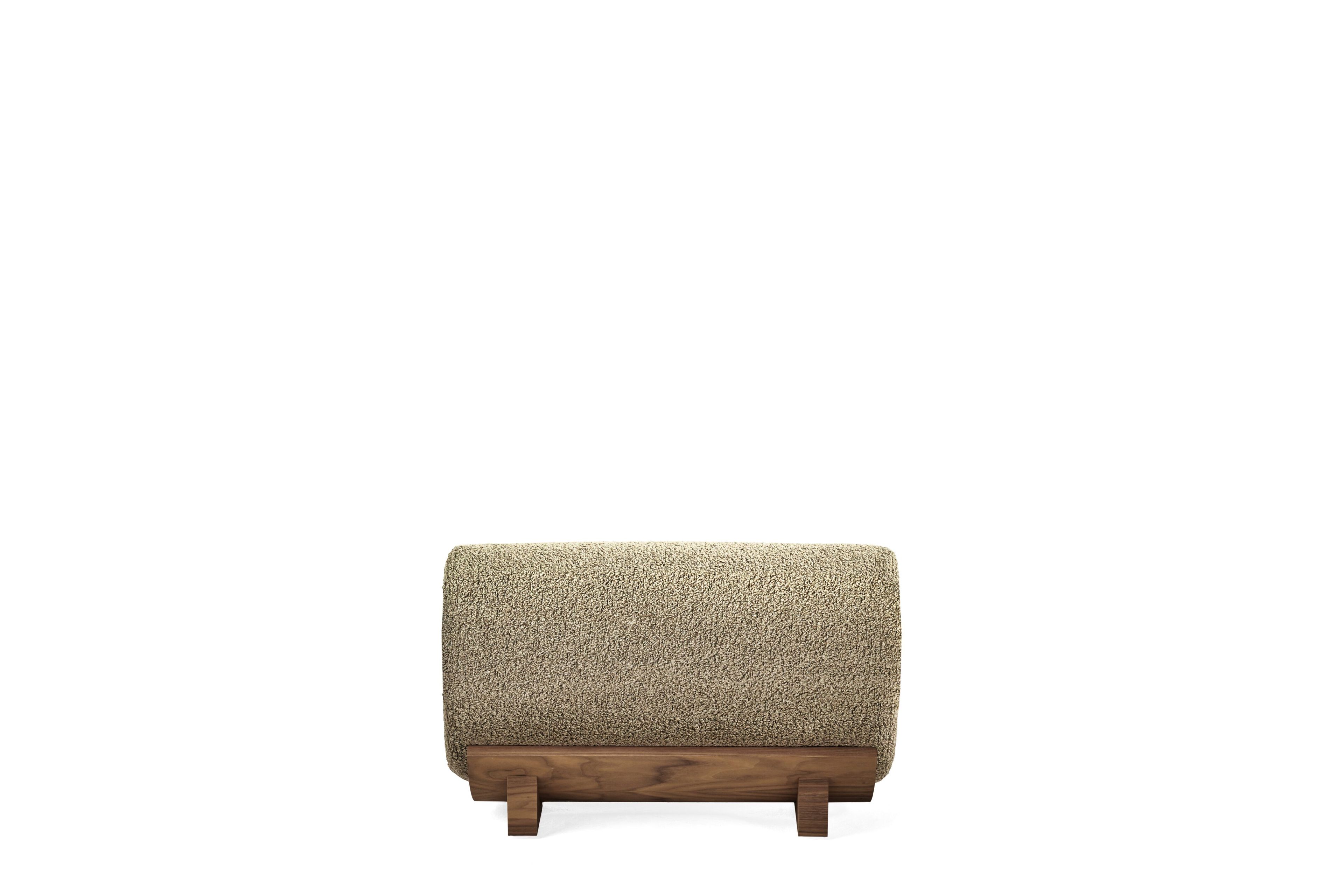 Тканевая мягкая подставка для ног Gianfranco Ferré Home Maki ARCH-00056507 - Вид №4