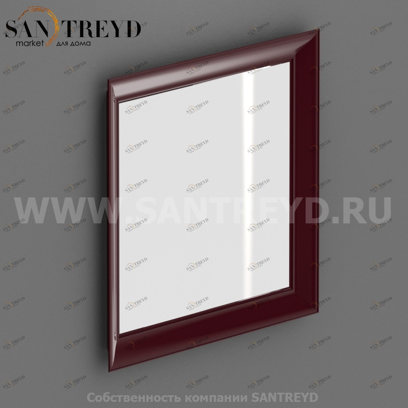 PS101ME Зеркало 100 см цвет Гранотовый сок Globo Paestum Италия Ceramica Globo