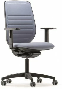 Quadrifoglio Поворотный офисный стул из ткани Okay