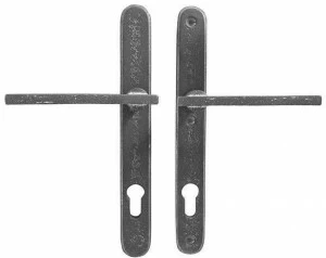 Dauby Металлическая ручка на пластине с накладкой Pure® 17078