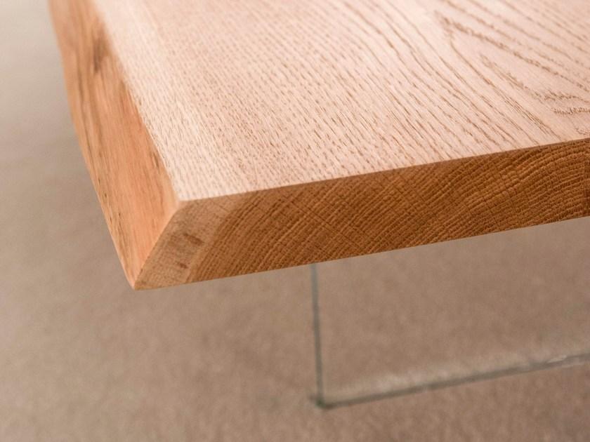 IDEAS Group Прямоугольный журнальный столик из дерева и стекла sun-id-1435236 - Вид №1