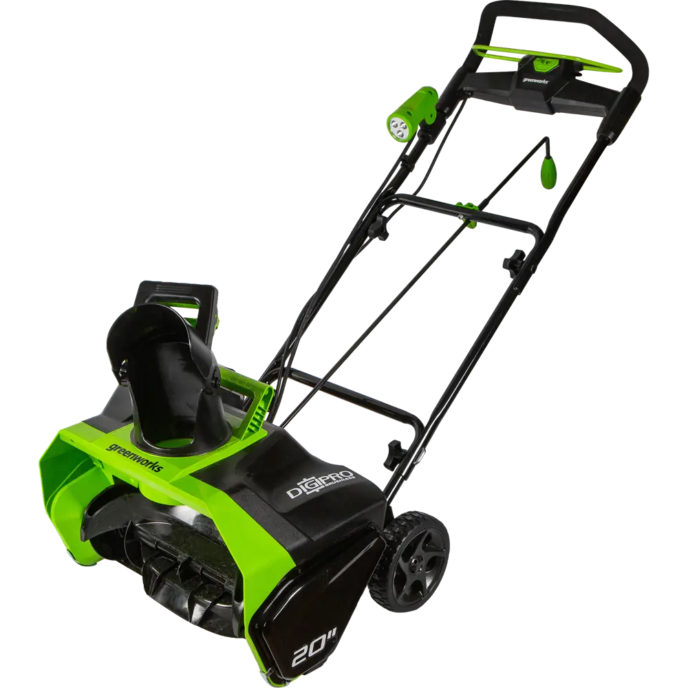 Снегоуборщик аккумуляторный Greenworks GD40SB 40 В, 2 аккумулятора, зарядное устройство в комплекте 82411454 STLM-2134270 